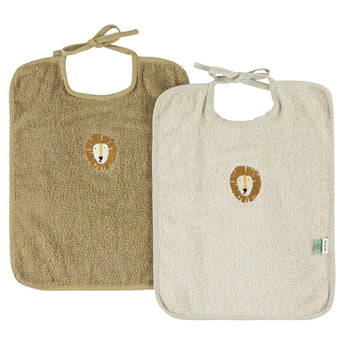 Trixie Bib Xl 2 Pack Mix Organic Cotton Baby Bibs | Bibs, Apron & Burp Clothes