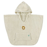 Trixie Cozy Animal Design Poncho For Kids | 100% Organic Cotton Terry - My Little Thieves