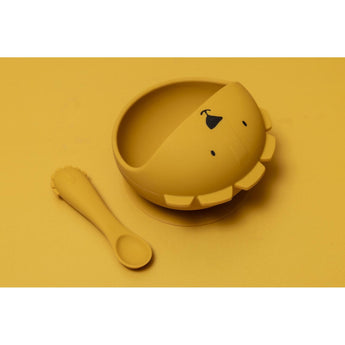 Trixie First Baby Silicone Meal Set | Suction Base Feeding Set For 4m+ - My Little Thieves