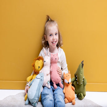Trixie GOTS Organic Cotton Handmade Plush Animal Toy