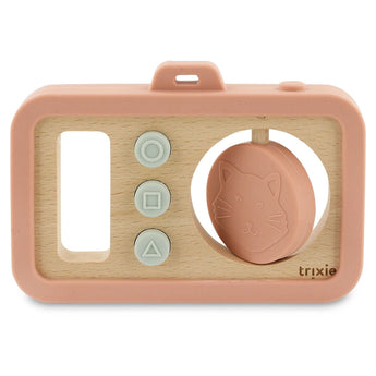 Trixie Handmade Eco Wooden Silicone Baby Camera Gift