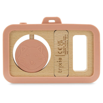 Trixie Handmade Eco Wooden Silicone Baby Camera Gift