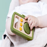 Trixie Handmade Eco Wooden Silicone Baby Camera Gift