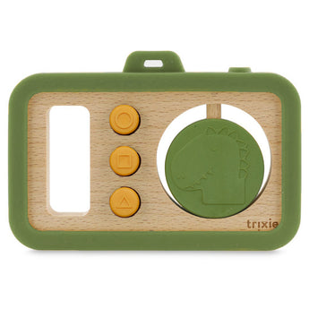 Trixie Handmade Eco Wooden Silicone Baby Camera Gift
