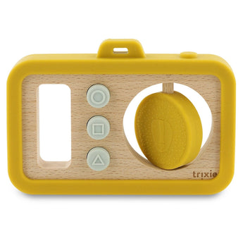 Trixie Handmade Eco Wooden Silicone Baby Camera Gift