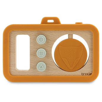 Trixie Handmade Eco Wooden Silicone Baby Camera Gift
