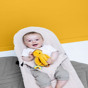 Trixie Handmade Grabbing Ball Toy | Soft Crinkly Sensory Ball For Babies