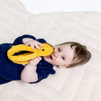 Trixie Handmade Grabbing Ball Toy | Soft Crinkly Sensory Ball For Babies