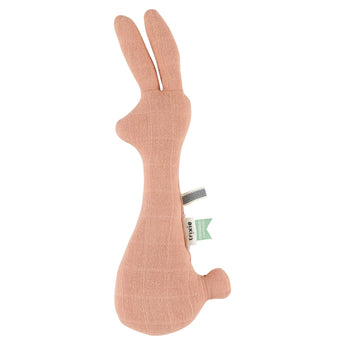 Trixie Handmade Rabbit Rattle Toy | Perfect Baby Gift For Newborns