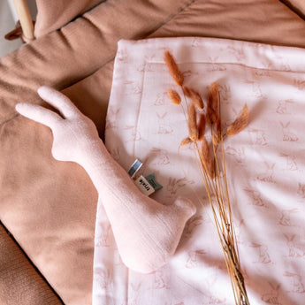 Trixie Handmade Rabbit Rattle Toy | Perfect Baby Gift For Newborns