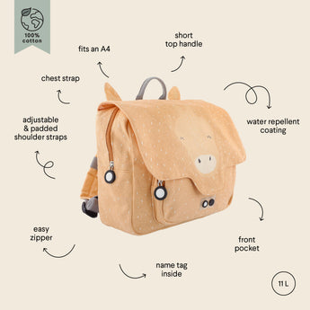 Trixie Kids' Animal Character Satchel Backpack – Perfect Gift for Children