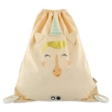 Trixie Kids' Drawstring Bag with Fun Animal Designs
