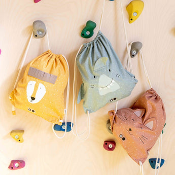 Trixie Kids' Drawstring Bag with Fun Animal Designs