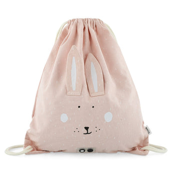 Trixie Kids' Drawstring Bag with Fun Animal Designs