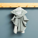 Trixie Kids Handmade Animal Poncho | Soft Organic Cotton Bath & Swim Cover