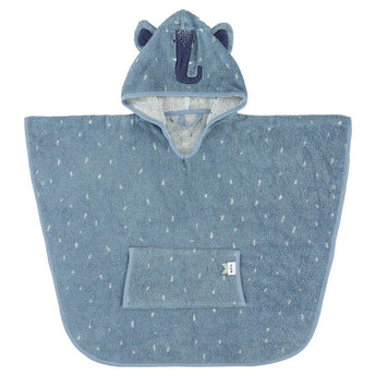 Trixie Kids Handmade Animal Poncho | Soft Organic Cotton Bath & Swim Cover