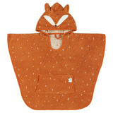 Trixie Kids Handmade Animal Poncho | Soft Organic Cotton Bath & Swim Cover
