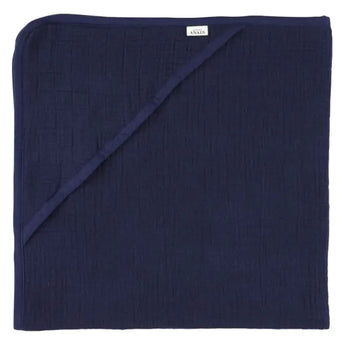 Trixie Kids Hooded Muslin Towel | Soft Terry Muslin Eco Friendly Bath Gift