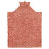 Trixie Kids Hooded Towel 70x130cm | Soft Organic Cotton Large Bath Towel