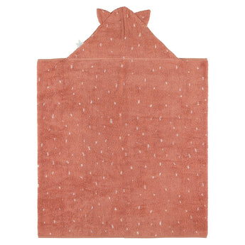 Trixie Kids Hooded Towel 70x130cm | Soft Organic Cotton Large Bath Towel
