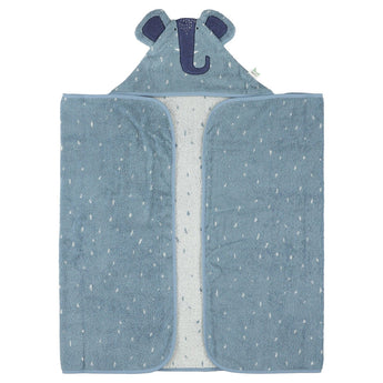 Trixie Kids Hooded Towel 70x130cm | Soft Organic Cotton Large Bath Towel