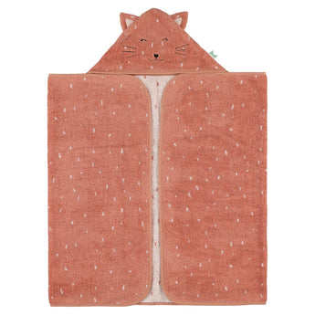 Trixie Kids Hooded Towel 70x130cm | Soft Organic Cotton Large Bath Towel