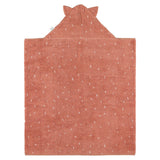 Trixie Kids Hooded Towel 70x130cm | Soft Organic Cotton Large Bath Towel