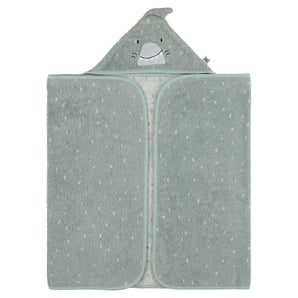 Trixie Kids Hooded Towel 70x130cm | Soft Organic Cotton Large Bath Towel