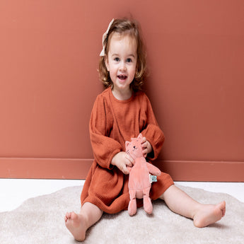 Trixie Kids Plush Toy | Handmade Gots Organic Cotton Cuddly Animal Gift