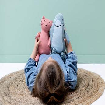 Trixie Kids Plush Toy | Handmade Gots Organic Cotton Cuddly Animal Gift