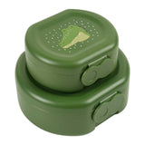 Trixie Kids Snack Box Set Of 2 | Leakproof School Lunch Containers