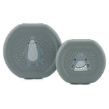 Trixie Kids Snack Box Set Of 2 | Leakproof School Lunch Containers