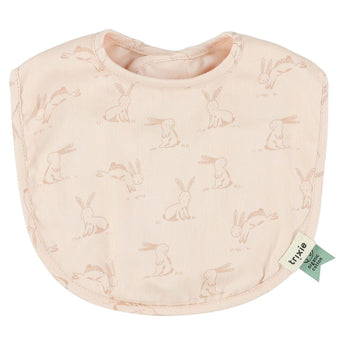 Trixie Newborn Bib 2 Pack Mix Rosy Rabbit & Friends | Bibs, Apron & Burp Clothes