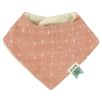 Trixie Organic Bandana Bib 3 Pack Rosy Rabbit, Daring Dino, Lively Lion | Bibs, Apron & Burp Clothes