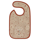 Trixie Organic Cotton Baby Bibs | Soft Animal Collection For 0+ Months