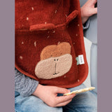 Trixie Organic Cotton Baby Bibs | Soft Animal Collection For 0+ Months