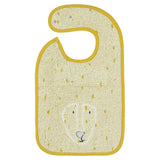 Trixie Organic Cotton Baby Bibs | Soft Animal Collection For 0+ Months