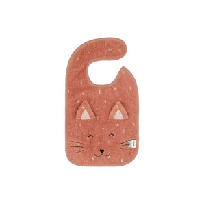 Trixie Organic Cotton Baby Bibs | Soft Animal Collection For 0+ Months