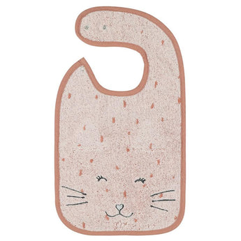 Trixie Organic Cotton Baby Bibs | Soft Animal Collection For 0+ Months