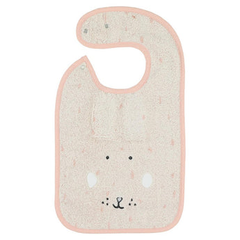 Trixie Organic Cotton Baby Bibs | Soft Animal Collection For 0+ Months