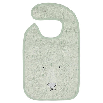 Trixie Organic Cotton Baby Bibs | Soft Animal Collection For 0+ Months