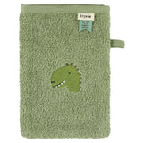 Trixie Organic Cotton Baby Washcloths 2 Pack Adorable Animal Designs | Washcloths