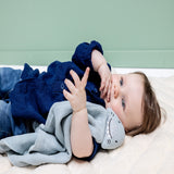 Trixie Organic Cotton Soft Bliss Baby Comforter | Muslin Security Companion