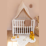 Trixie Organic Giraffe Baby Rattle | Soft Sensory Toy For Newborns 0 M+