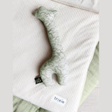 Trixie Organic Giraffe Baby Rattle | Soft Sensory Toy For Newborns 0 M+