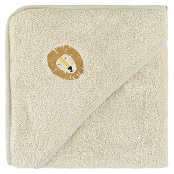 Trixie Organic Hooded Towels For Babies Dino, Lion, Rabbit | Bath Towel