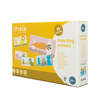 Trixie Puzzle Box Animals Educational Jigsaw Puzzles