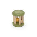 Trixie Rolling Rattle Toy | Wooden Handmade Baby Gift