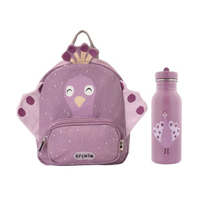 Trixie School Essential Set: Backpack 12" & Bottle 50