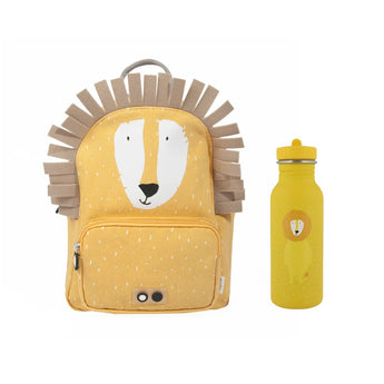 Trixie School Essential Set: Backpack 12" & Bottle 50